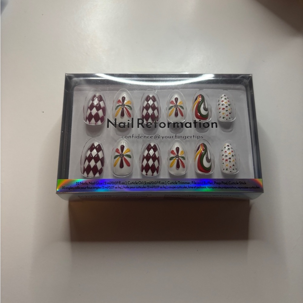 Nail Reformation Multicolor Press-On Nails